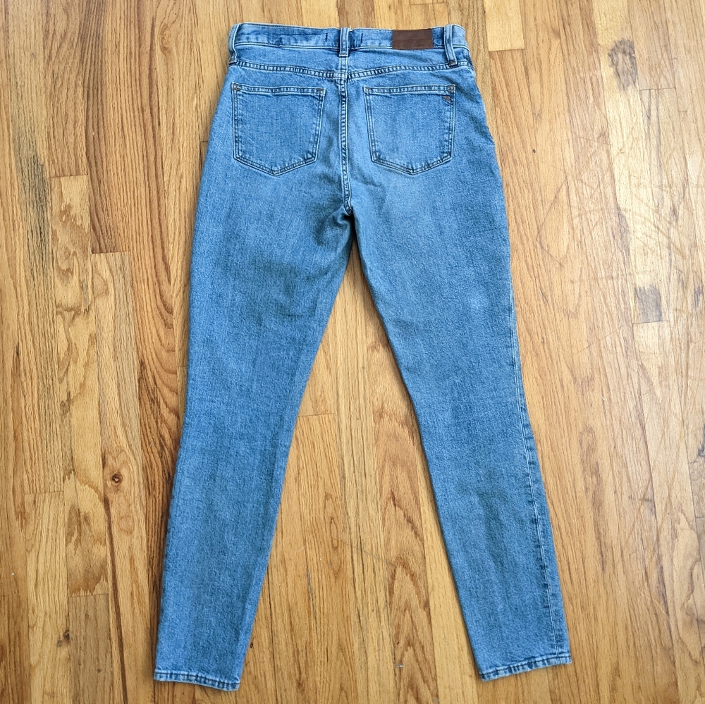 Madewell 9" Mid-Rise Skinny Jeans 26 Tall - Picture 9 of 13